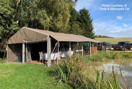 External Shot - TM Glamping Tent